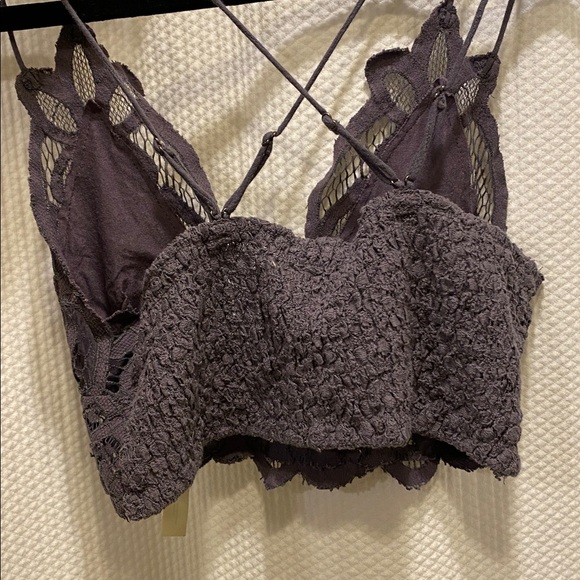 Free people FP one adella bralette charcoal - Picture 8 of 10